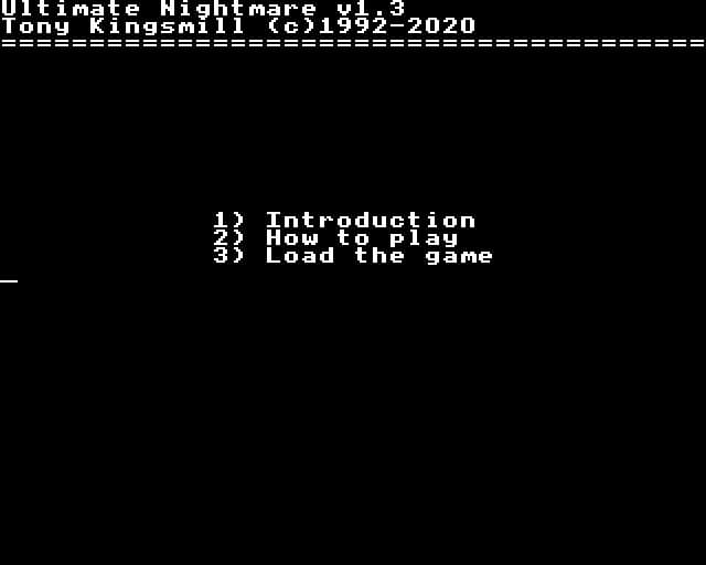 Ultimate Nightmare (Acorn Electron/BBC Micro) screenshot 3