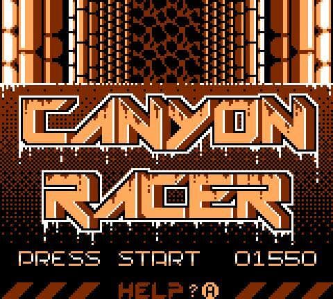 Canyon Racer (Game Boy, Mega Duck, A.Pocket) screenshot 3