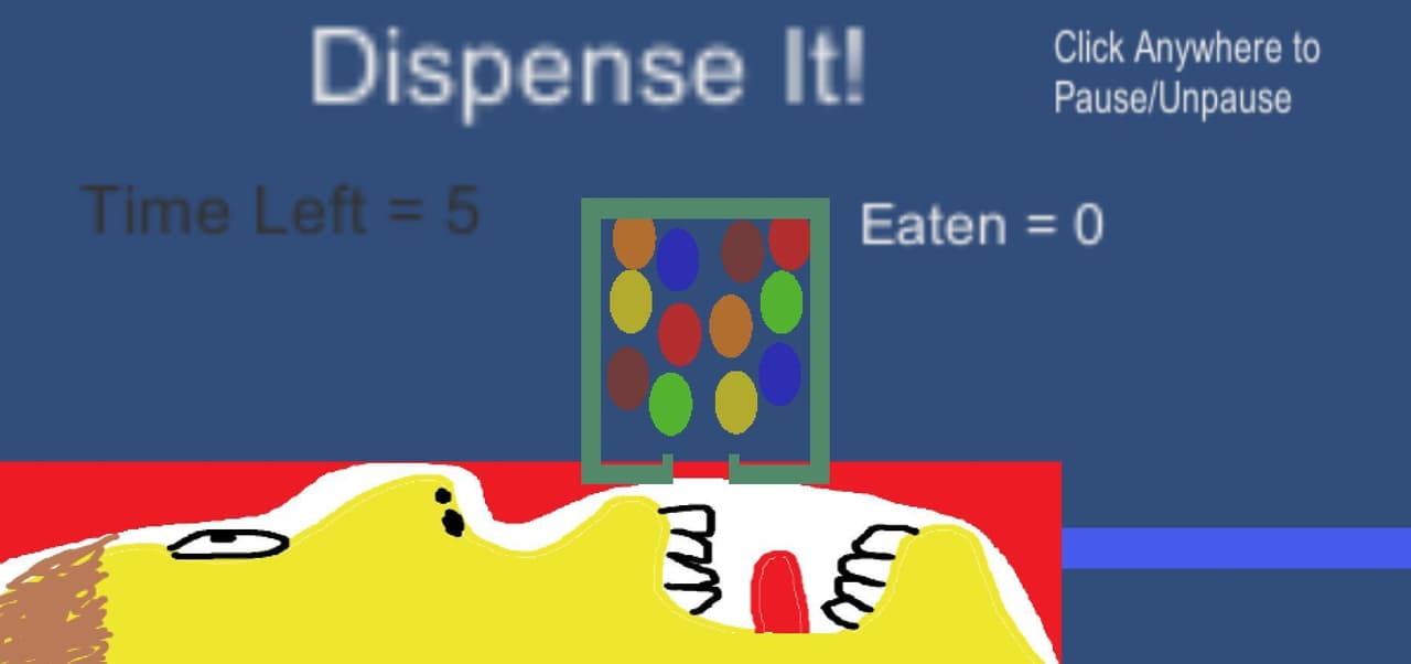 DISPENSE THE CANDY
