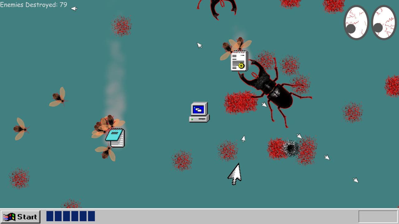 Winworms95 aka Icon Defence 95 screenshot 3