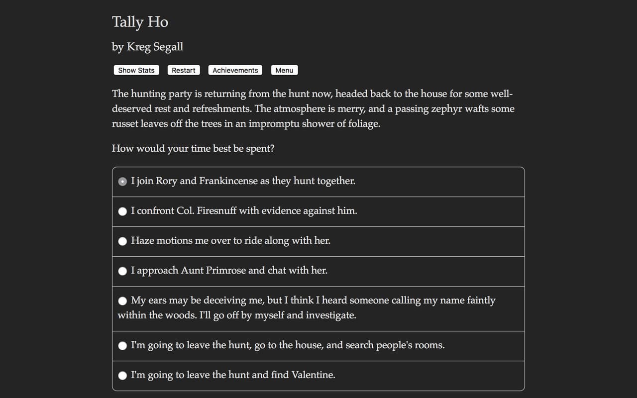 Tally Ho screenshot 3
