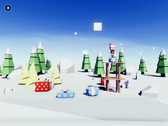 Santa Claus Snowball Fight
