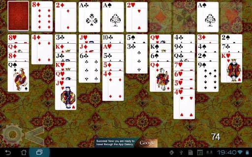 Forty Thieves Solitaire HD screenshot 5