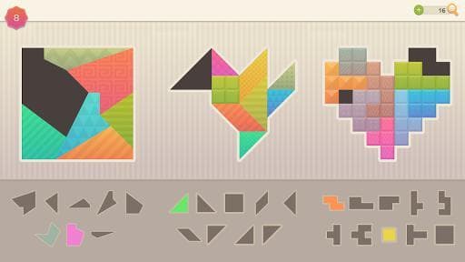 Polygrams - Tangram & Block Puzzles