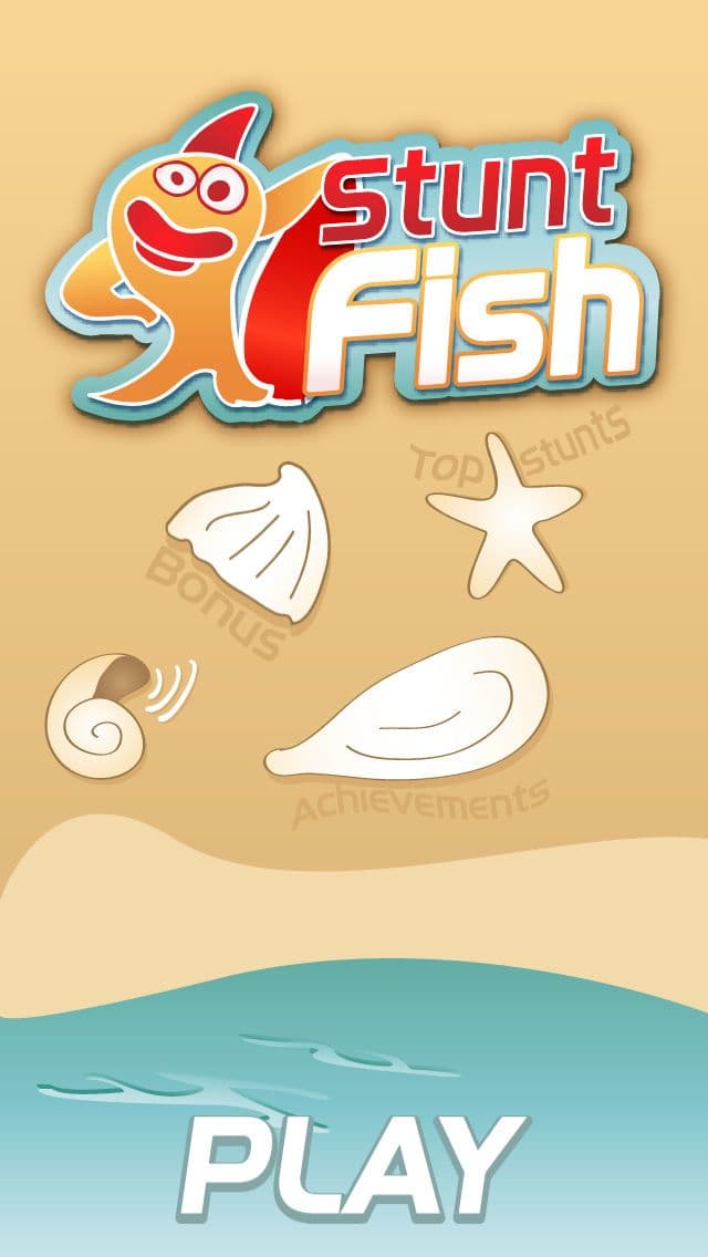 Stunt Fish - Make your goldfish jump through as much turtles as you can to get more points screenshot 5