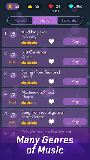 Piano Solo - Classical Magic Game White Tiles 4 screenshot 3