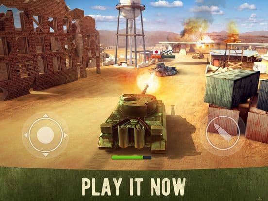War Machines: 3D Tank Shooting screenshot 2