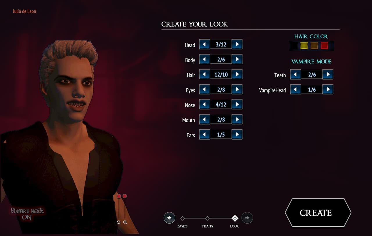 Shadows Kiss Online Vampire RPG screenshot 6