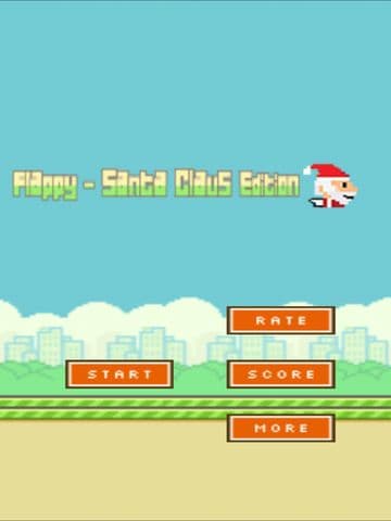 Aaaaaah! Flappy Santa screenshot 2