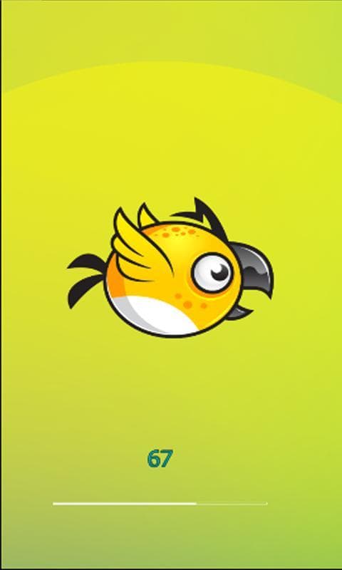 Golden Flappy Bird screenshot 2