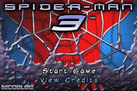 Spider-Man 3 (GBA / DS) screenshot 6