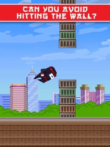 Jumpy Spring Ninja - jump, dodge, & circle! screenshot 2