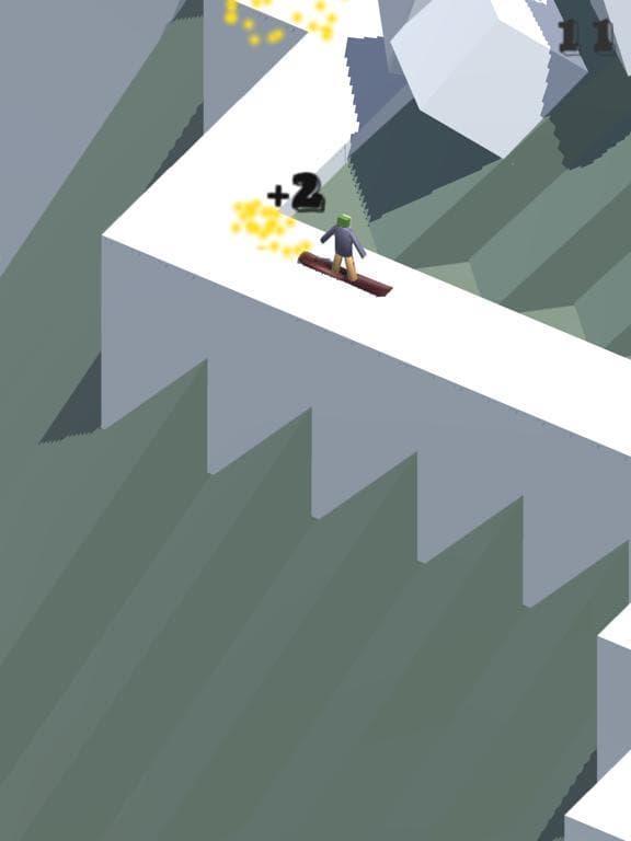 Tap Skier Free screenshot 3