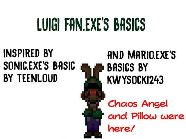 Luigi Fan Exe Basics (New update) Copyright Version Non