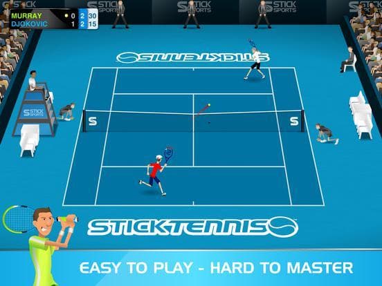Stick Tennis screenshot 2