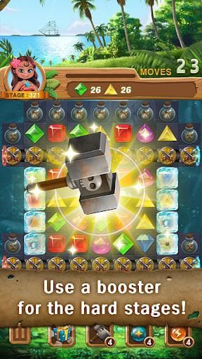 Jewels Island: Match-3 Puzzle screenshot 5