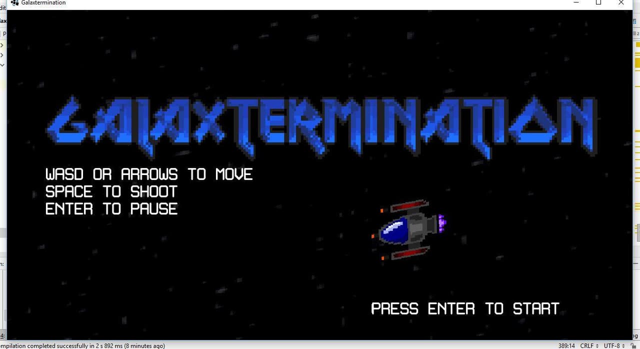 Galaxtermination screenshot 3