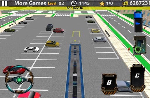 3D Car transport trailer truck