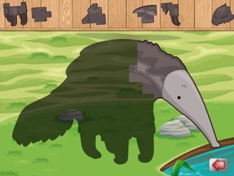 Animals Around The Equator - Beautiful free puzzle game for toddlers and kids screenshot 4