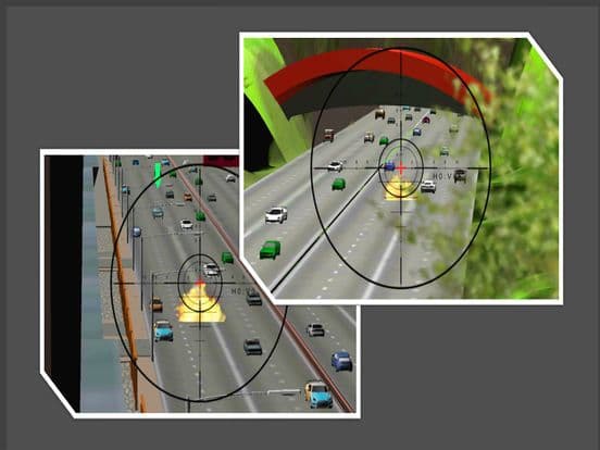 Sniper Blast Traffic Hunter screenshot 3