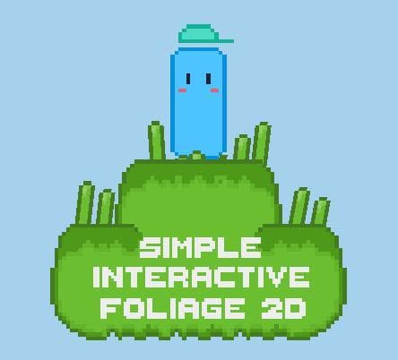 Simple Interactive Foliage 2D - Godot