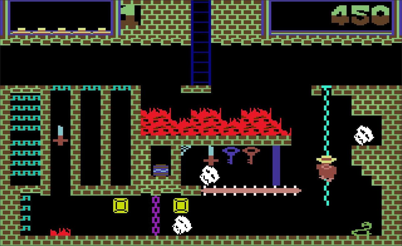 Montezumas Revenge - C64 Remake screenshot 3