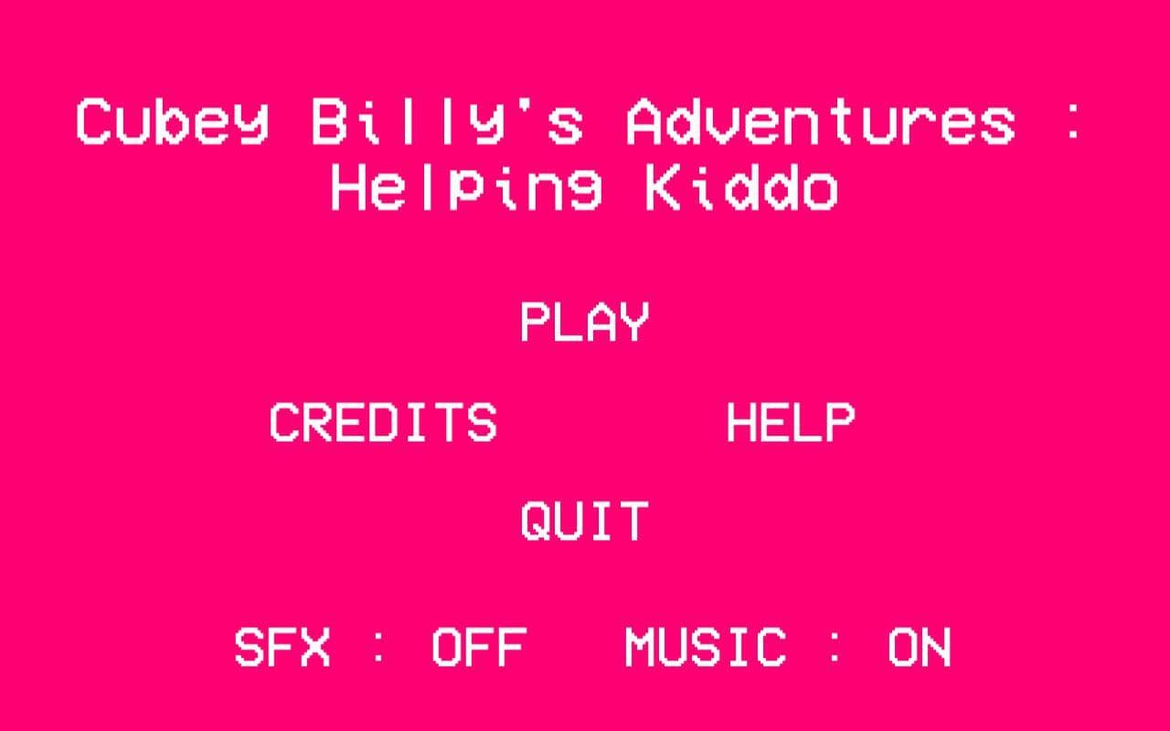 Cubey Billys Adventures: Helping Kid screenshot 2