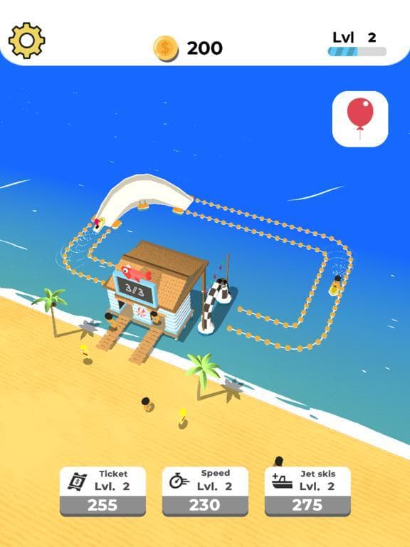 Idle Jet Ski screenshot 2