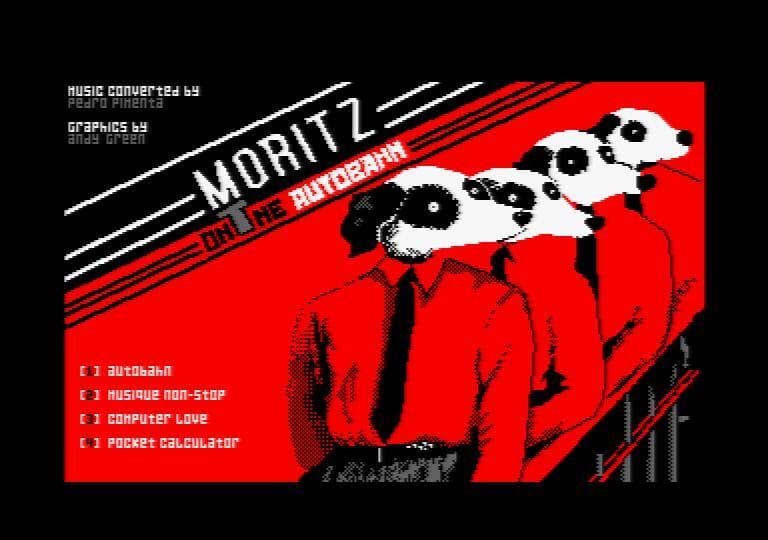Moritz On The Autobahn (CPC Amstrad 128k) screenshot 3