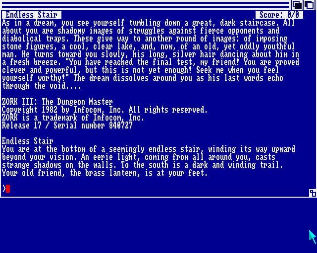 Zork III screenshot 2