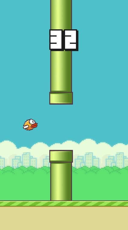 Flappy Bird (itch) (zakdionlyon) screenshot 3