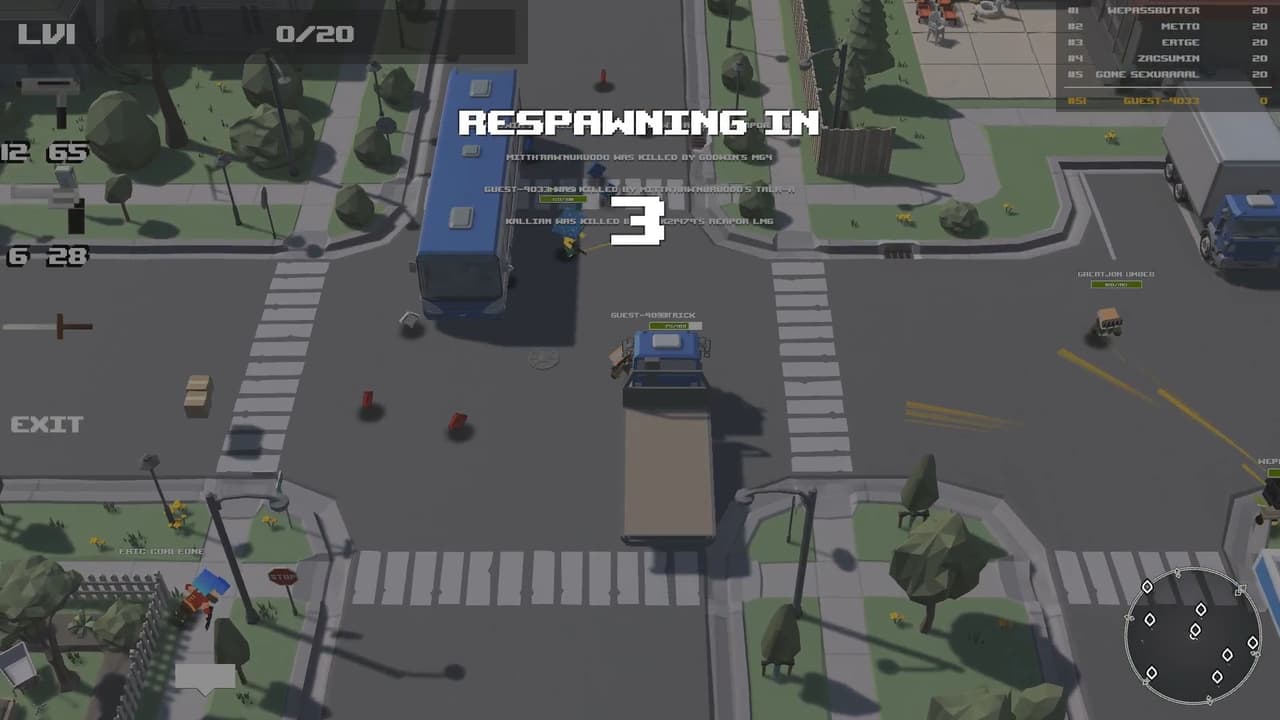 Massive multiplayer war shooter screenshot 2