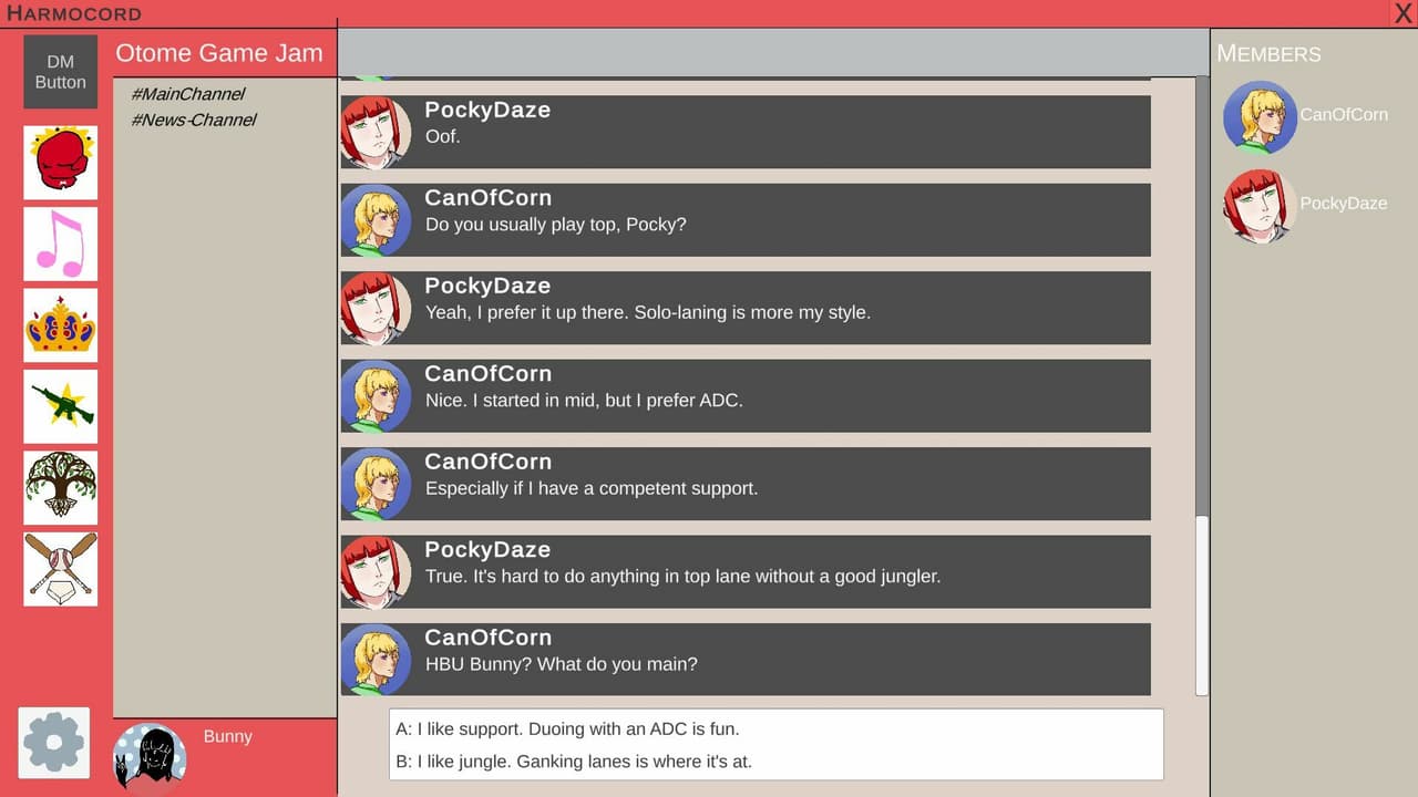 In Game Crush
