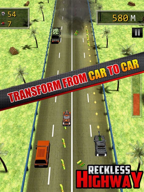 Reckless Highway - 3D Shooting And Racing Game screenshot 2