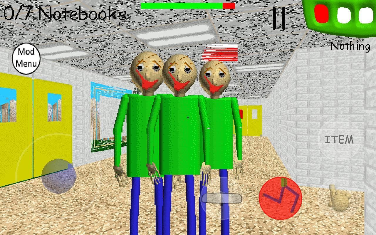 Baldi cant stop laughing mod menu
