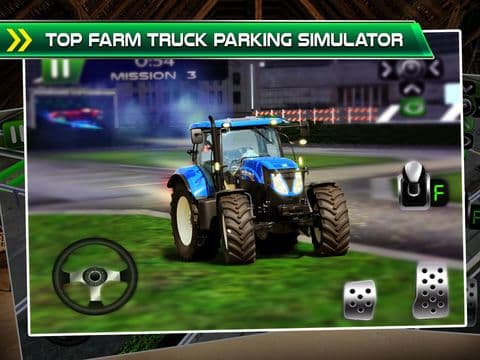 Farming Truck Parking Simulator - 3D Real Farm Car Driving & Park Racing Sim Games screenshot 6