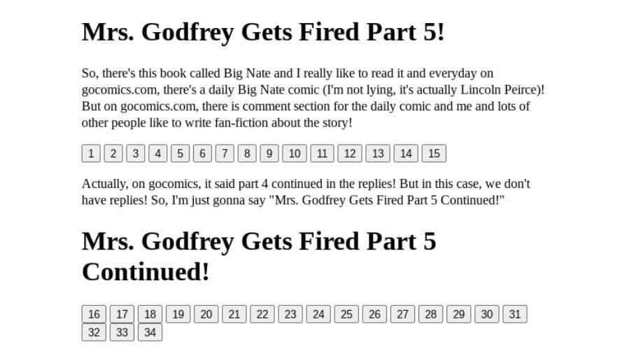 Mrs. Godfrey Gets Fired Part 5!