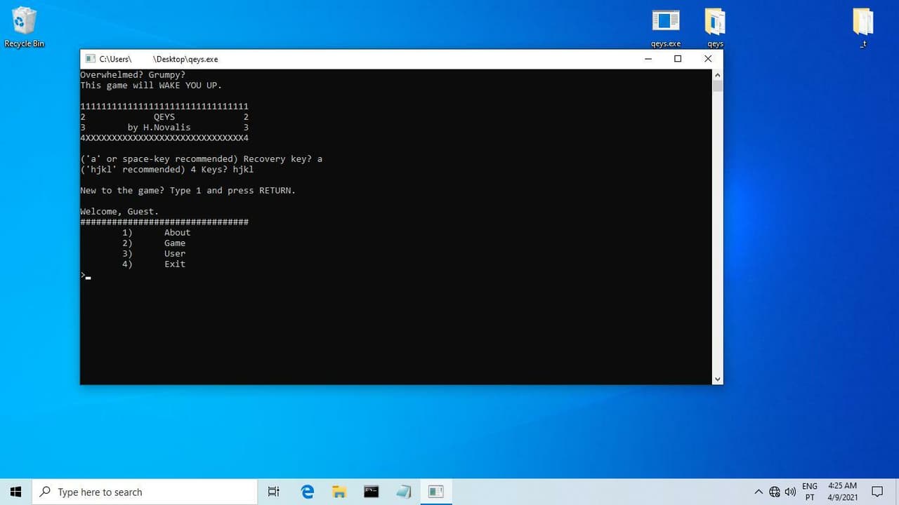QEYS screenshot 3