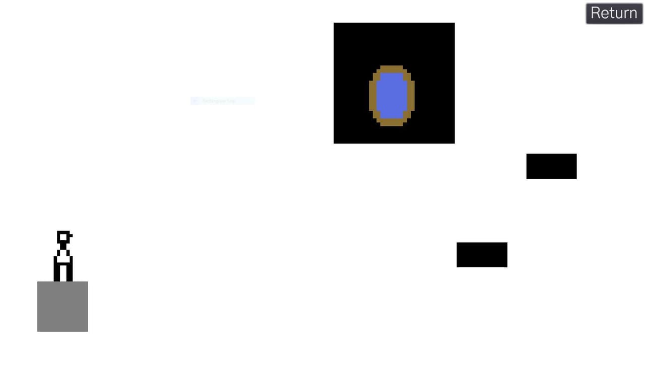 Black and White platformer screenshot 4