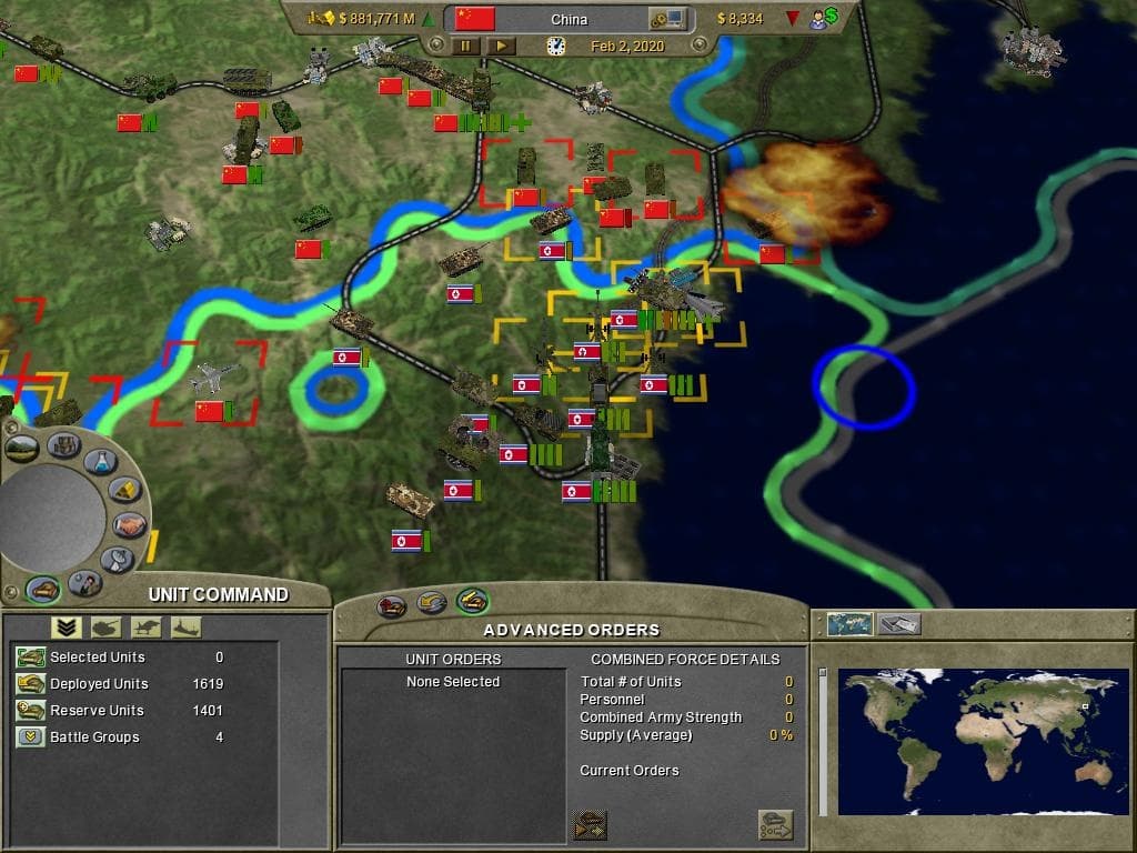 Supreme Ruler 2020: Global Crisis screenshot 3