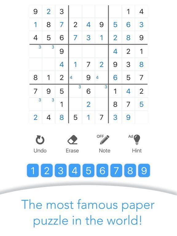 Sudoku Classic Edition screenshot 2