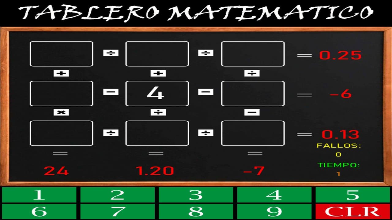 Tablero matematico screenshot 4