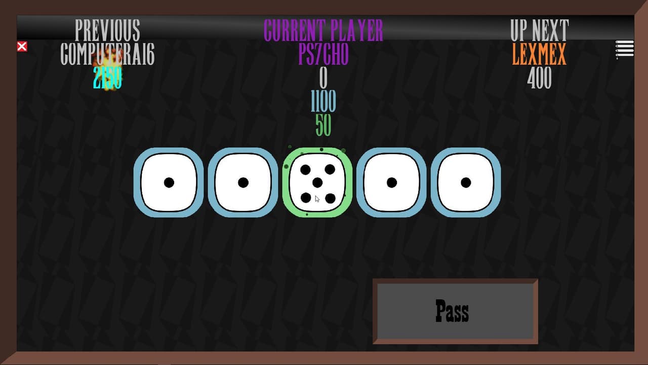 Greed (Farkle) screenshot 3
