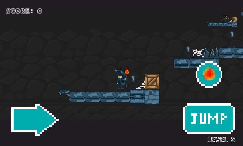 Crateboy - Hardcore Retro Platformer (Mobile) screenshot 4