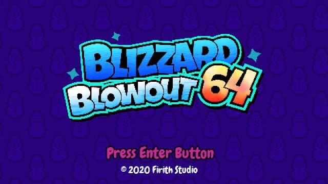 Blizzard Blowout 64 screenshot 2
