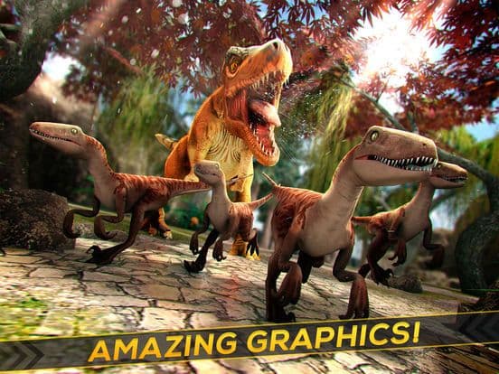 Jurassic Dinos . Free Dinosaur Simulator Games screenshot 3