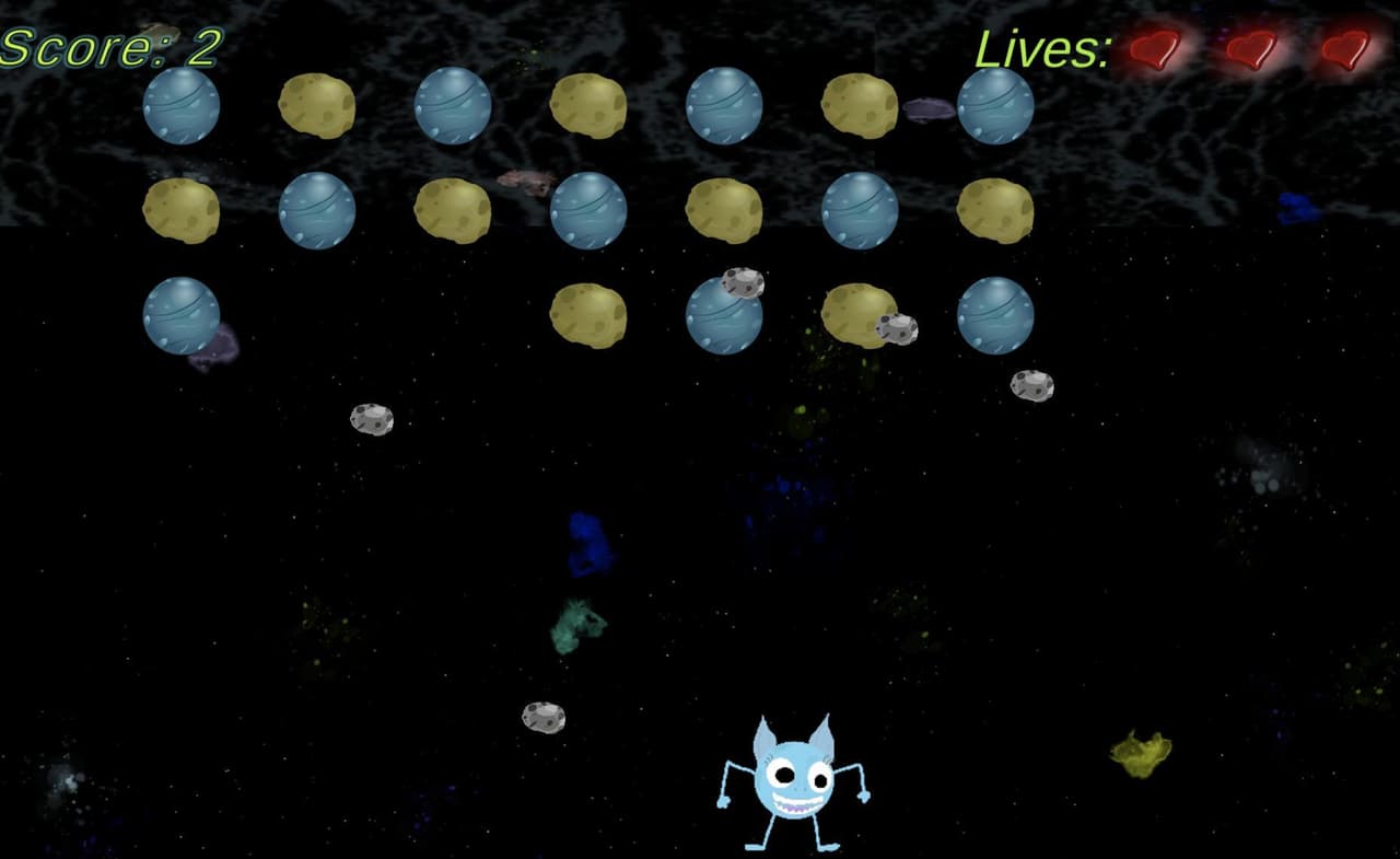 Asteroid Attack (silmx) screenshot 3