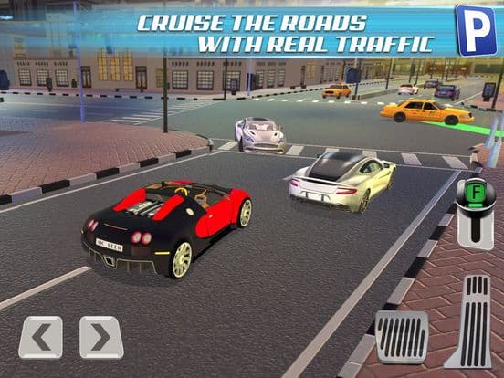 3D Dubai Parking Simulator Drive Real Extreme Super Sports Car screenshot 4