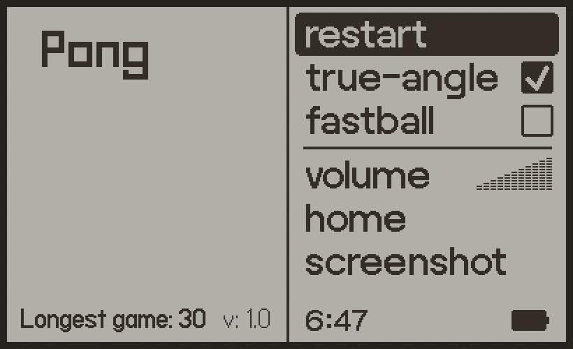 Bootleg Pong (Rafael) screenshot 3