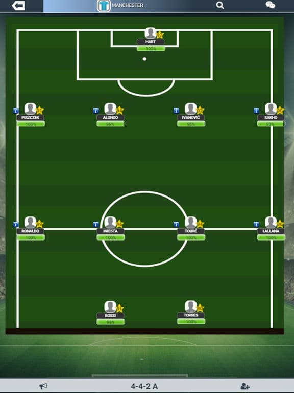 Soccer Manager Worlds screenshot 2